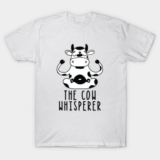 The Cow Whisperer Funny Farming T-Shirt